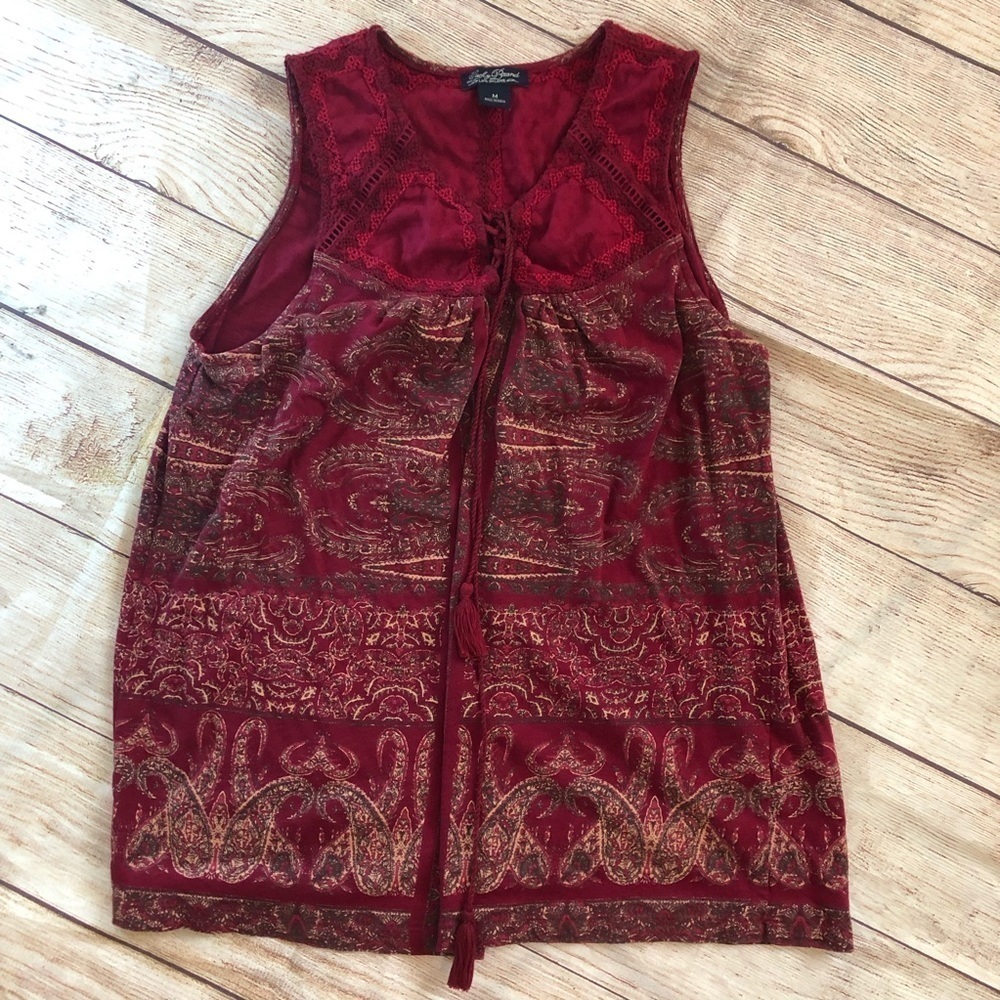 Lucky Brand Red Tank